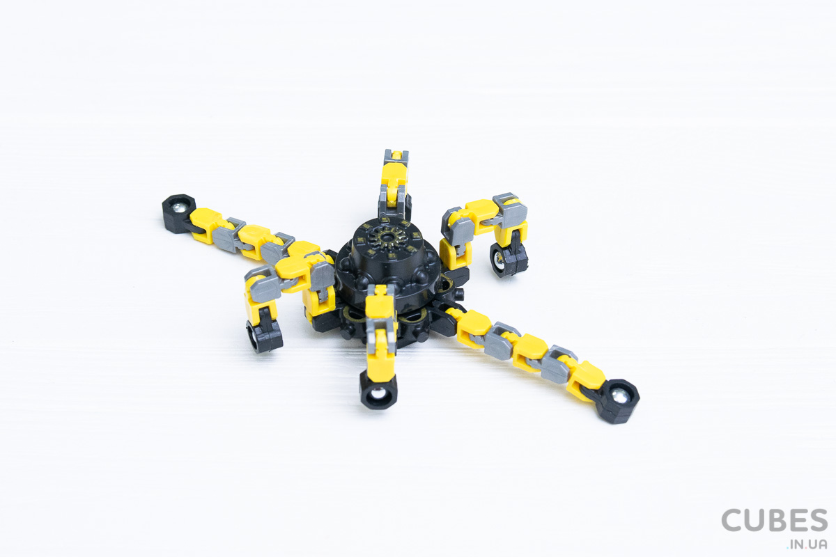 Спіннер трансформер DIY spinner жовтий