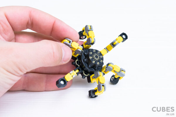 Спіннер трансформер DIY spinner жовтий
