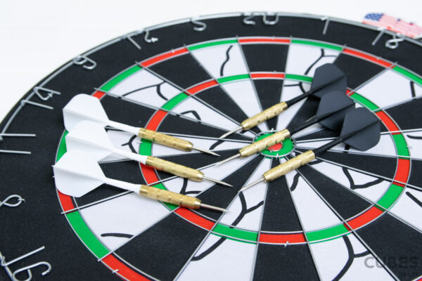 darts-set-good-darts Дартс набір аматорський Active Sports (+6 дротиків із цільними хвостовиками)
