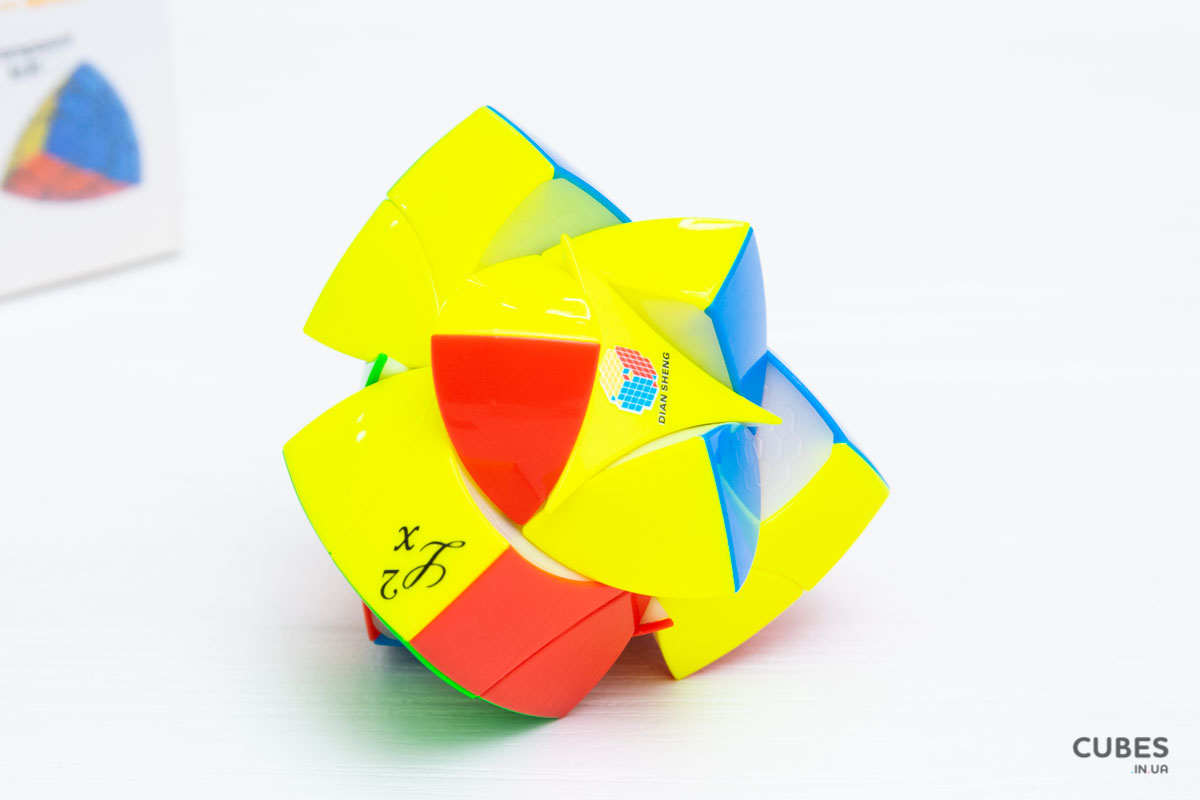 Galaxy-Carnation-Tetrahedron-2 Головоломка DianSheng Galaxy Carnation Tetrahedron (Magnetic)