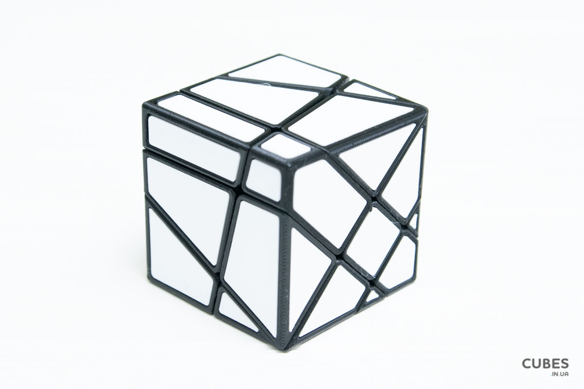 Crazy-Fisher-2x3x3-white-1 Головоломка ZePuzzles Crazy Fisher 2x3x3 білий