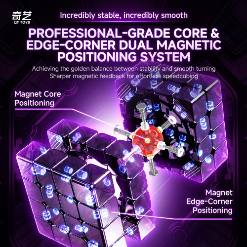qiyi-m-pro-4x4-v2-ball-core-uv Кубик Рубіка QiYi M Pro 4x4 v2 Ball Core + UV