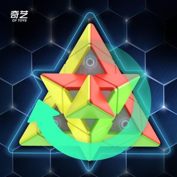 qiyi-warrior-pyraminx-m (1) Пірамідка Рубіка QiYi Warrior M