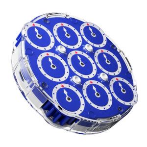 Годинник Рубіка MoYu WeiLong Clock Magnetic синій