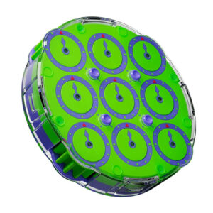 Годинник Рубіка MoYu WeiLong Clock Magnetic зелений